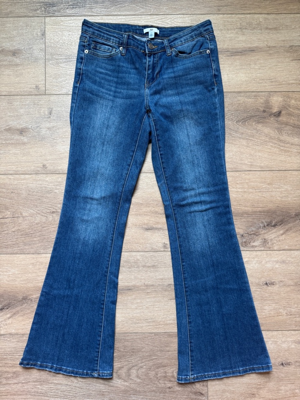 BP. Women’s Dark Blue Flare Jeans - 27